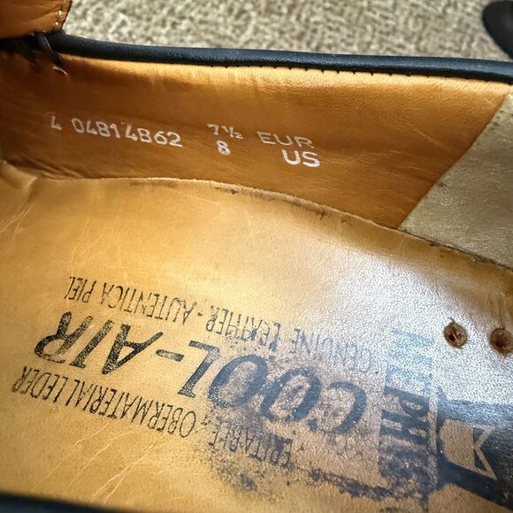 Mephisto Men's Baduard Black Suede Leather Slip-On Loafers Sz 8 Comfort - Picture 10 of 13